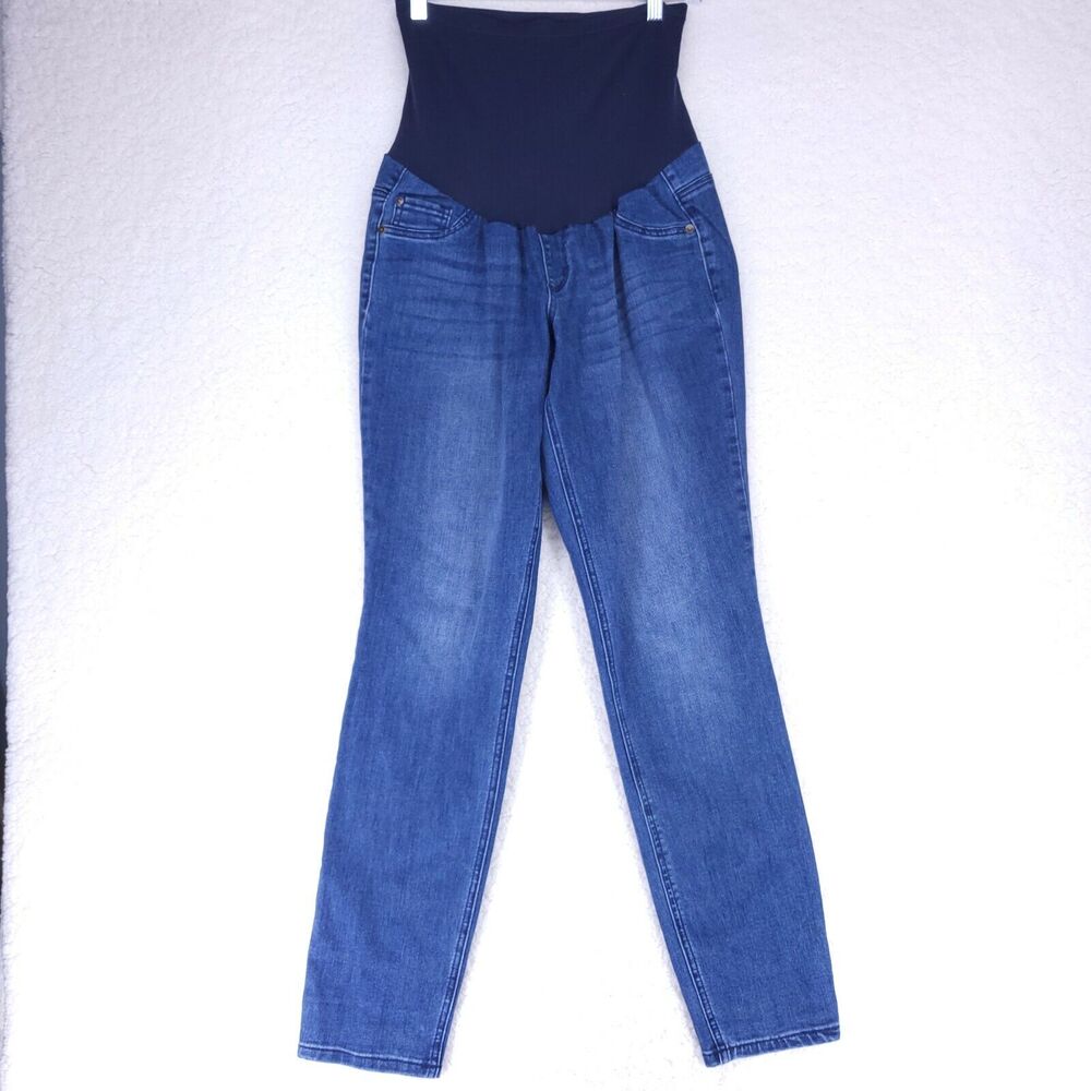 Indigo Blue Maternity Blue Jeans Womens Size LL Denim Casual Pants